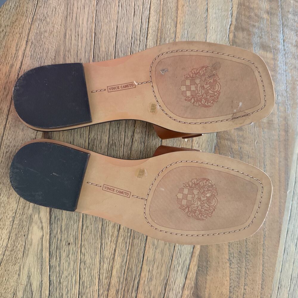 Vince Camuto Neima Leather Slide Sandal - Size 6 - Picture 5 of 7